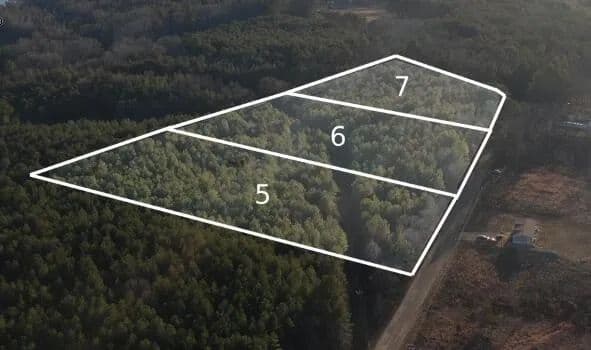Property from Lot 7 Old Gauley Road - KW - Calhoun City, Mississippi, 38916