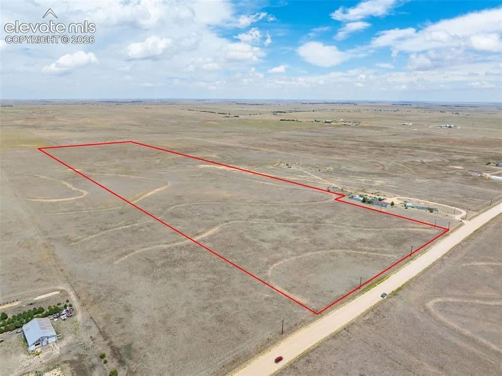 Property from Big Springs Road - KW - Yoder, Colorado, 80864