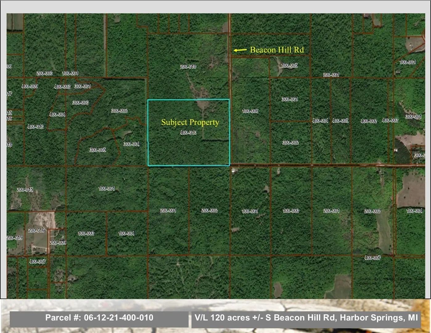 Property from Parcel A S Beacon Hill Road - KW - Harbor Springs, Michigan, 49740