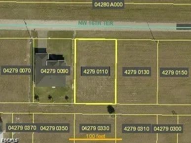 Property from 3420 NW 16th Terrace - KW - Cape Coral, Florida, 33993