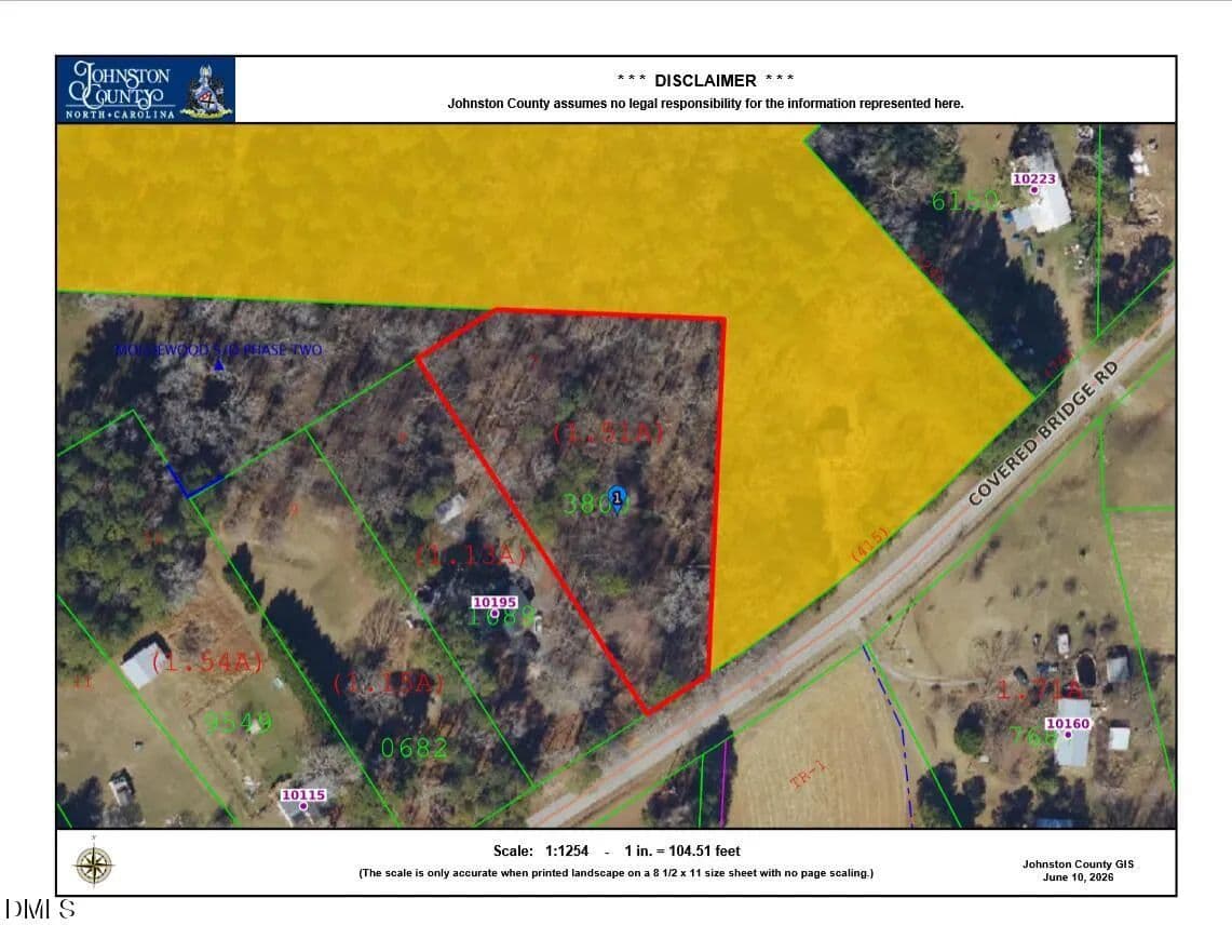 Property from 10215 Covered Bridge Road - KW - Zebulon, North Carolina, 27597