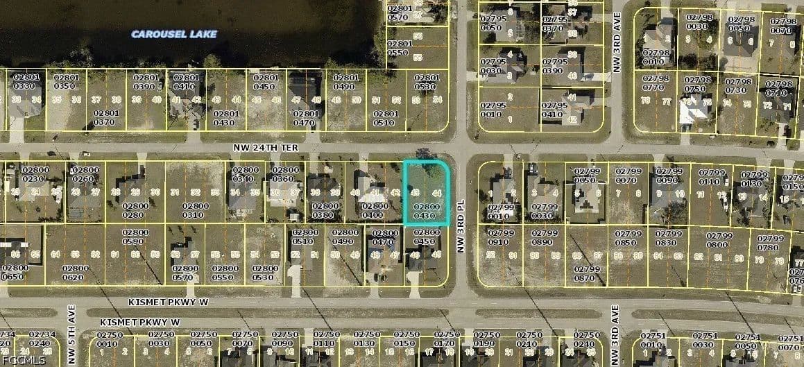 Property from 318 NW 24th Terrace - KW - Cape Coral, Florida, 33993