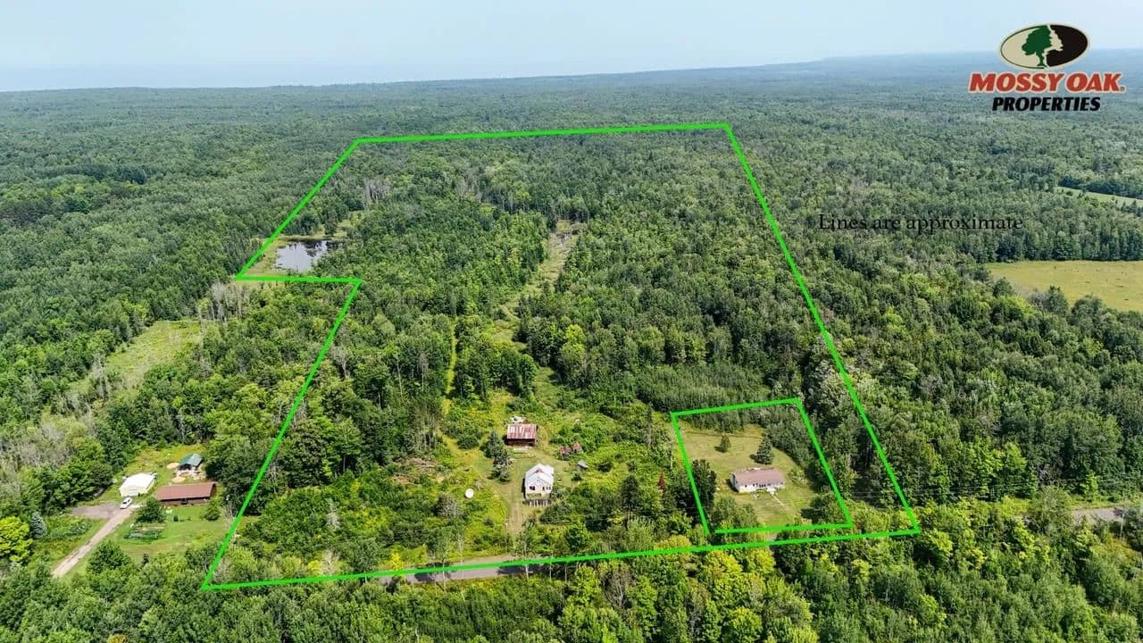 Land, Home & Historic Old Barn For Sale - 52 +/- Acres Near Ontonagon, Michigan - Ontonagon County - Ontonagon, Michigan, 49953