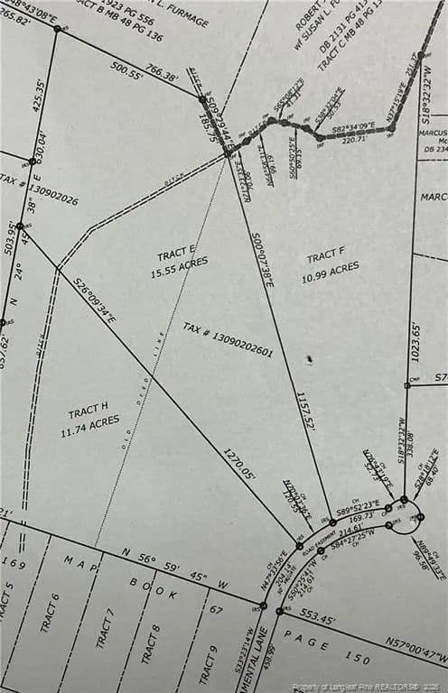 Property from Sacramental Lane - KW - Parkton, North Carolina, 28371