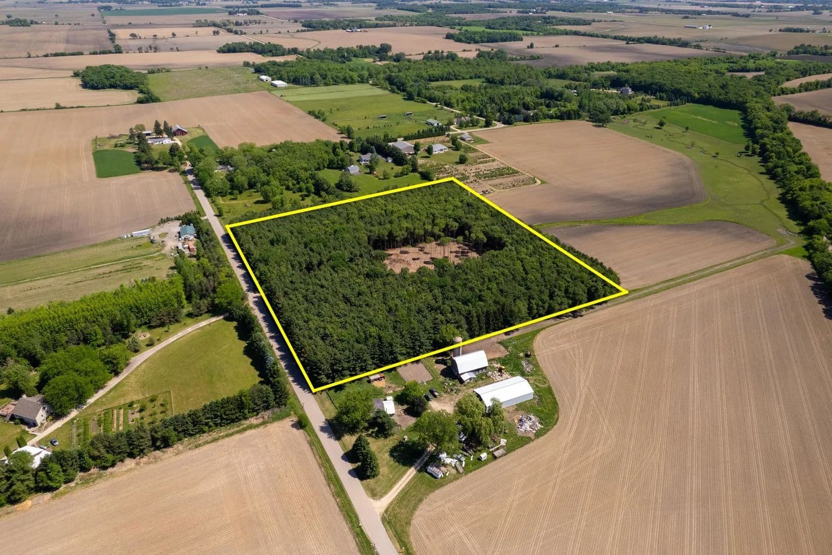 Property from 0 Burr Oak Road - KW - Capron, Illinois, 61012
