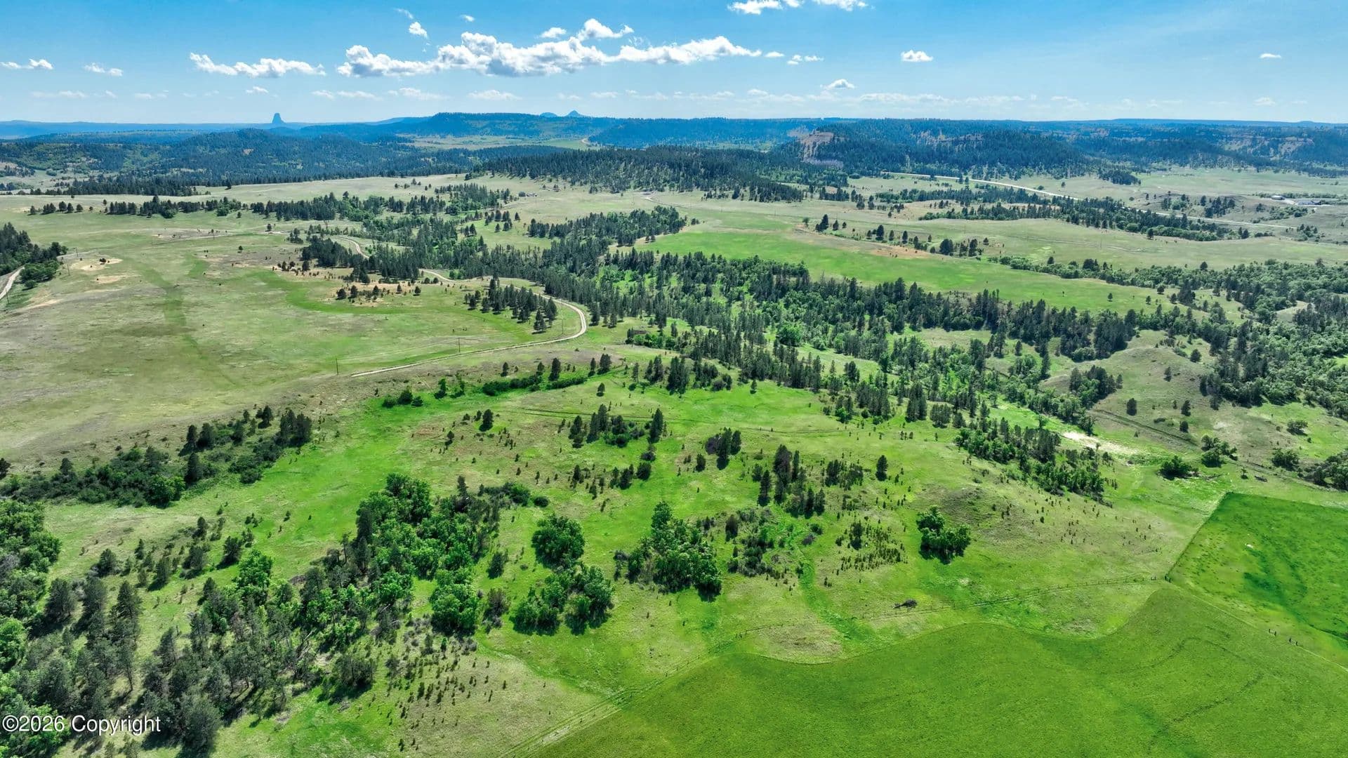 Property from Tract E 11 Soaring Eagle Rd - KW - Hulett, Wyoming, 82720