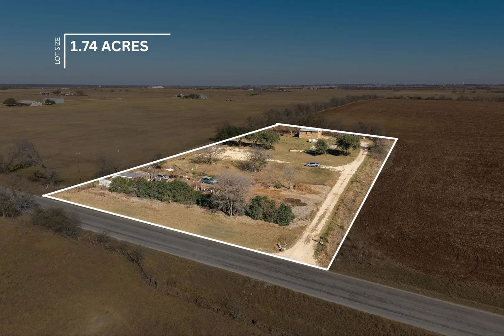 1.74 Acres of Land for Sale in Jarrell, Texas - Jarrell, Texas, 76537
