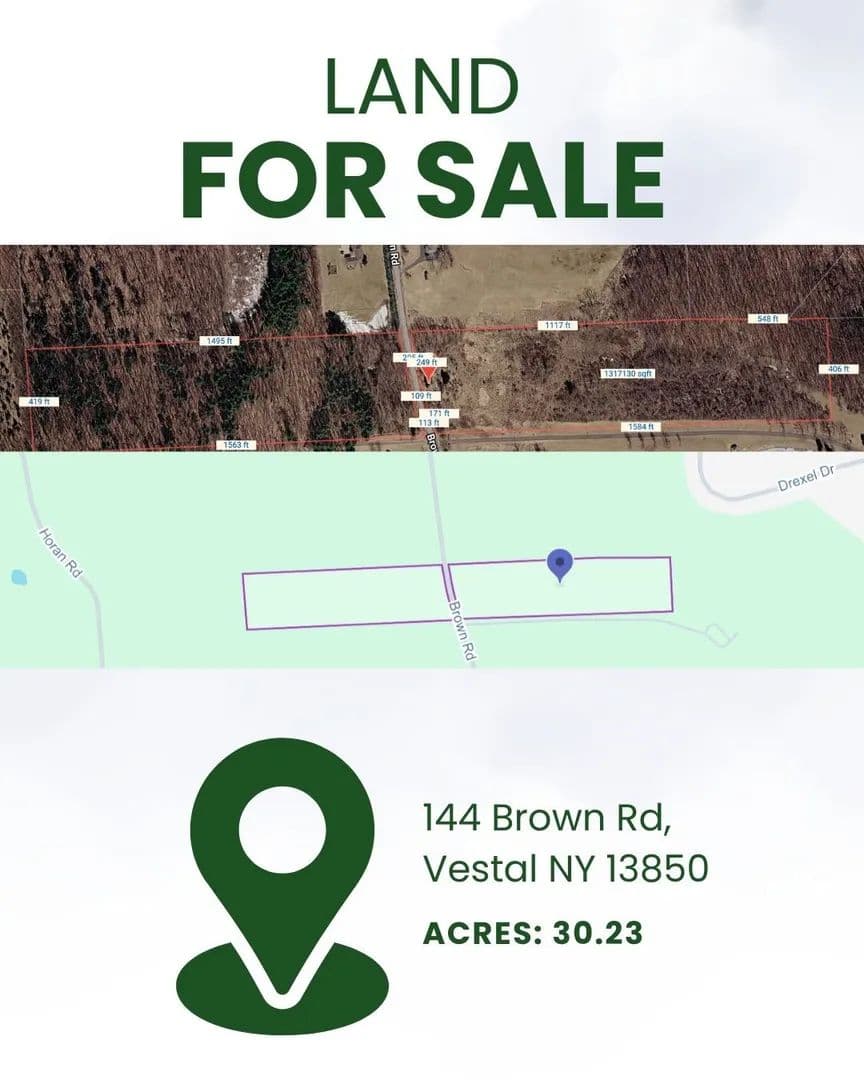 Vacant Land in Vestal - land for sale