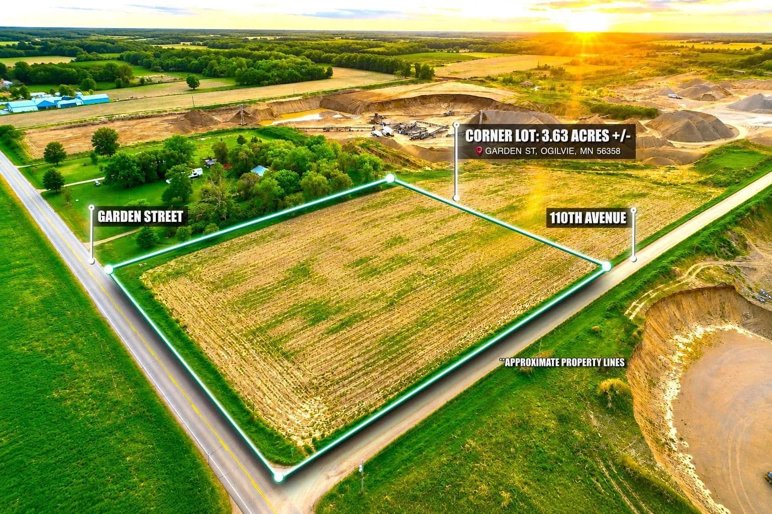 Property from TBD Garden Street - KW - Ogilvie, Minnesota, 56358