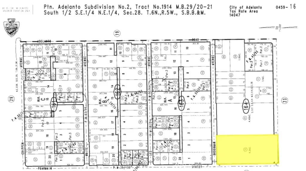 4.3 Acres of Land for Sale in Adelanto, California - Adelanto, California, 92301