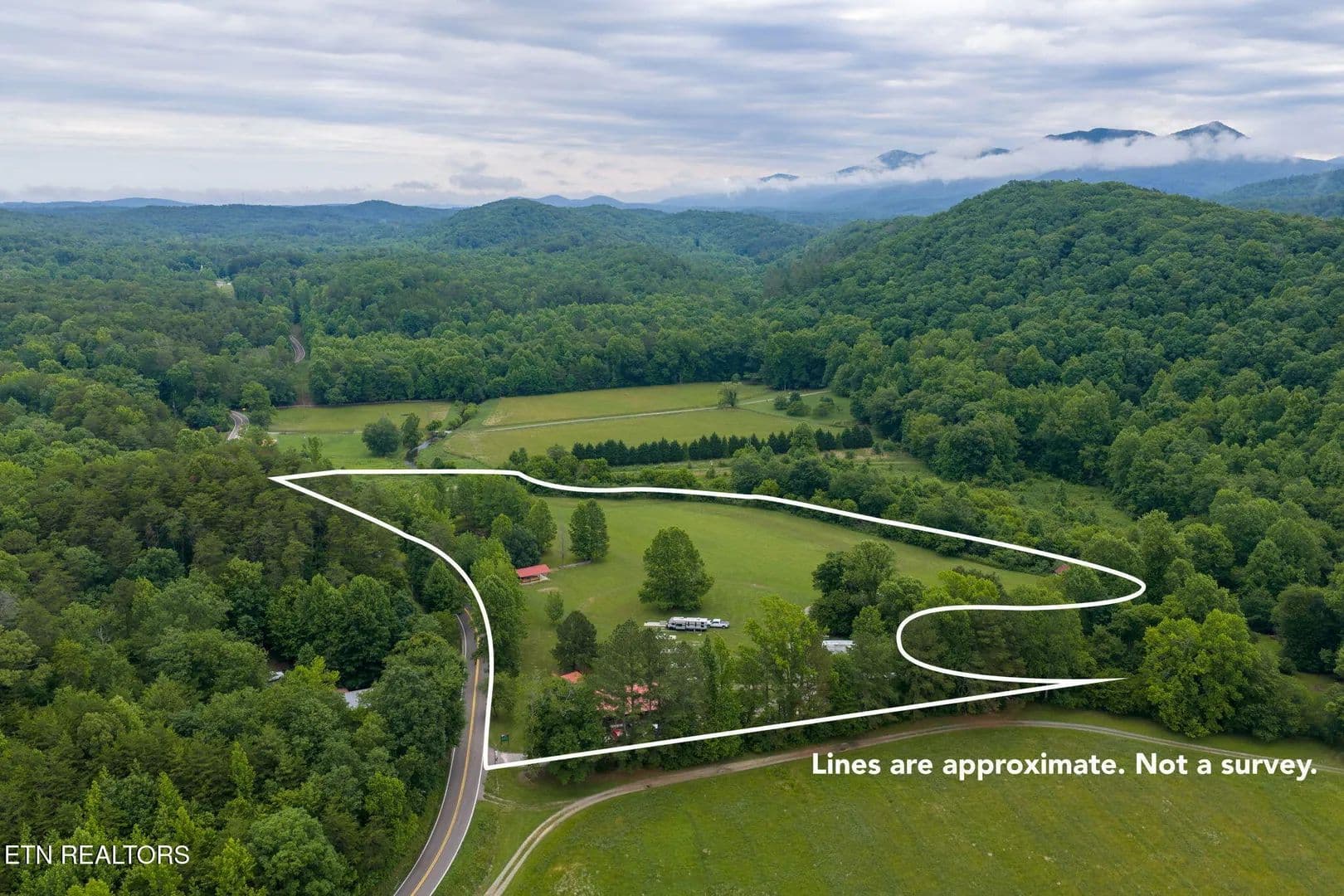 Property from 13431 New Highway 68 - KW - Tellico Plains, Tennessee, 37385