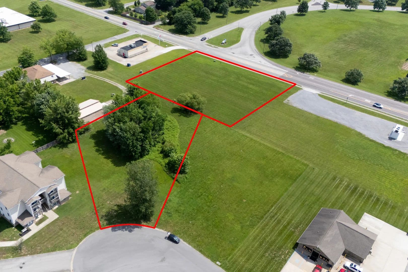 Property from 703A S Greenbriar Road - KW - land for sale