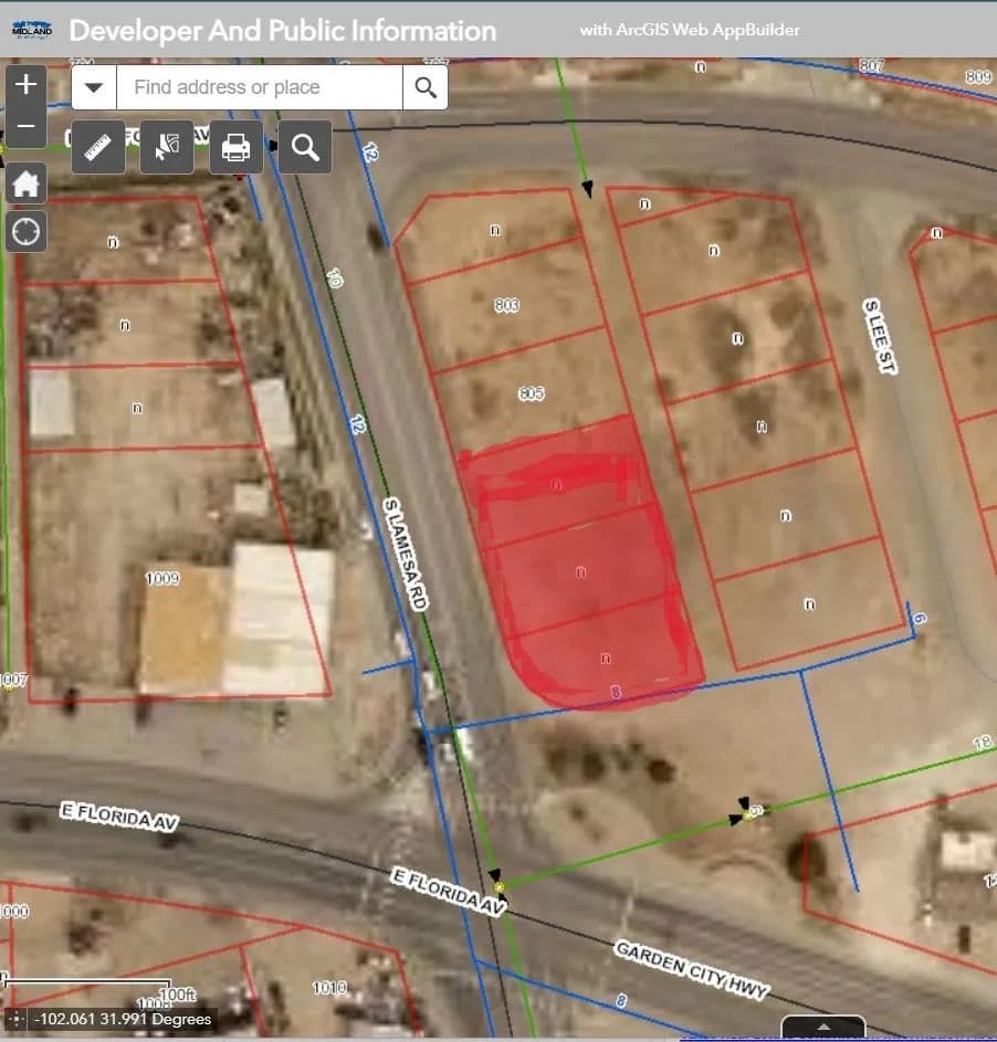 0.42 Acres of Land for Sale in Midland, TX - Midland, Texas, 79701