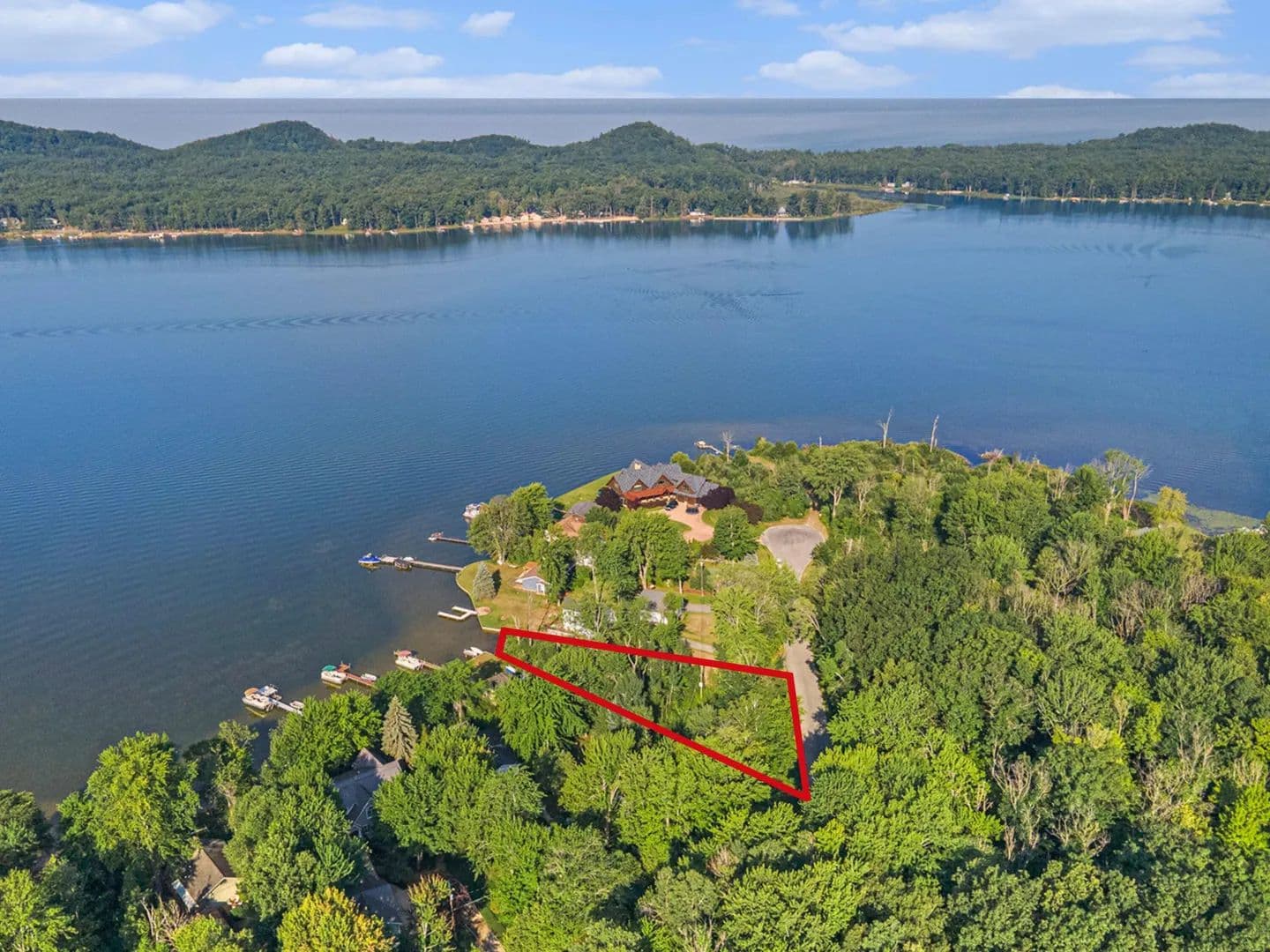 Property from 7035 Harbor Drive - KW - Pentwater, Michigan, 49449