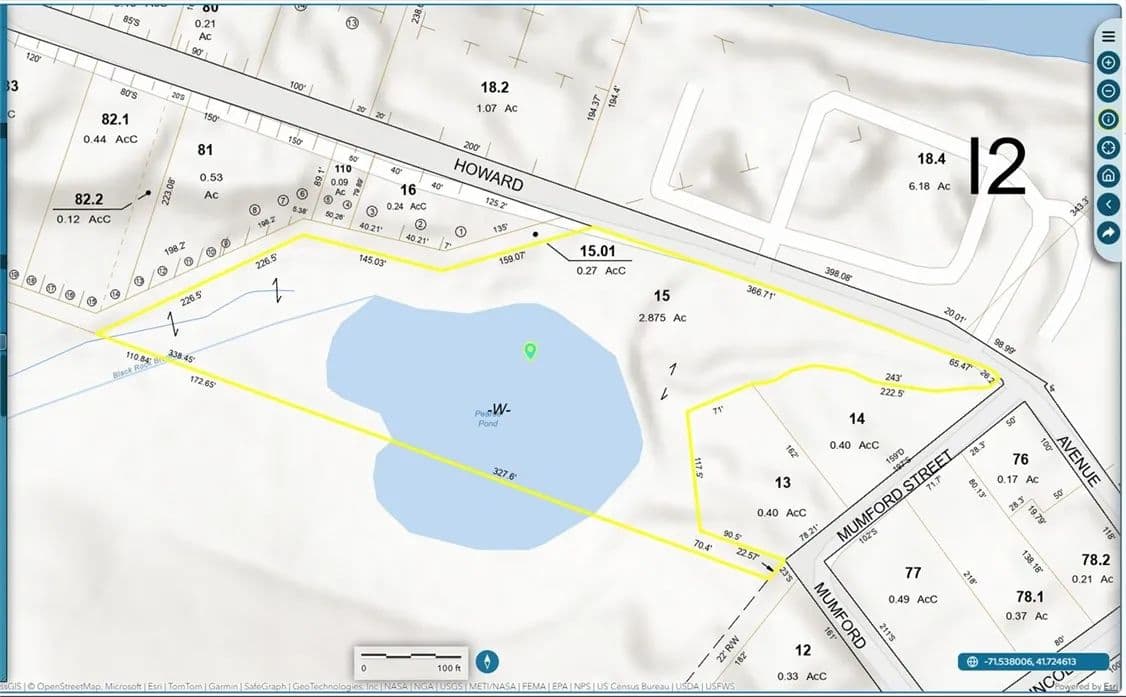 2.85 Acres of Land for Sale in Coventry, Rhode Island - Coventry, Rhode Island, 02816