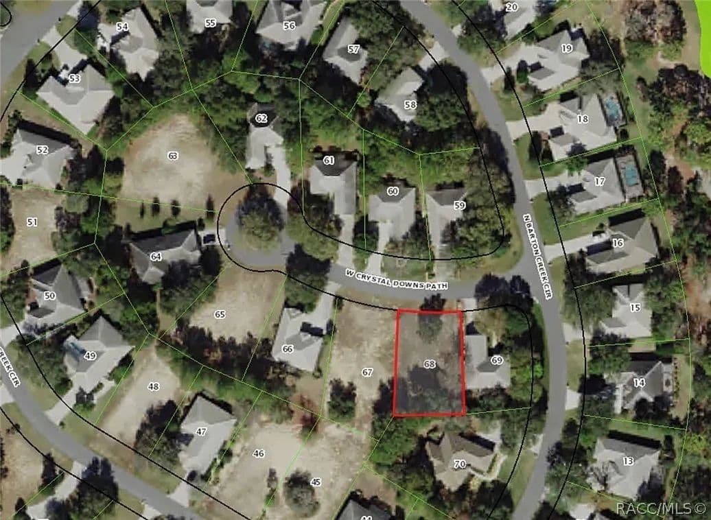 Property from 3800 W Crystal Downs Path - KW - Lecanto, Florida, 34461
