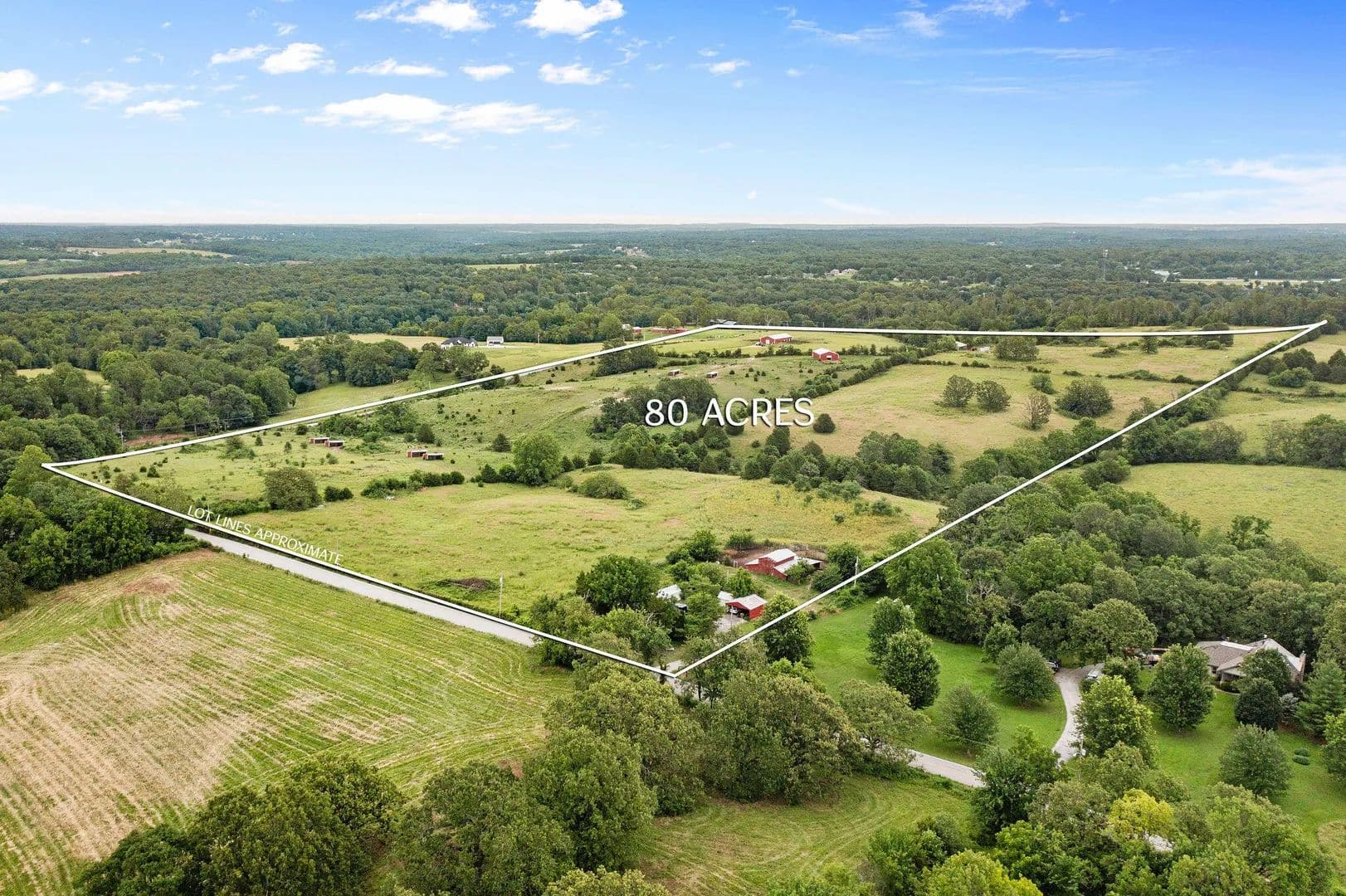 80 Acres of Land for Sale in Springfield, MO - Springfield, Missouri, 65803