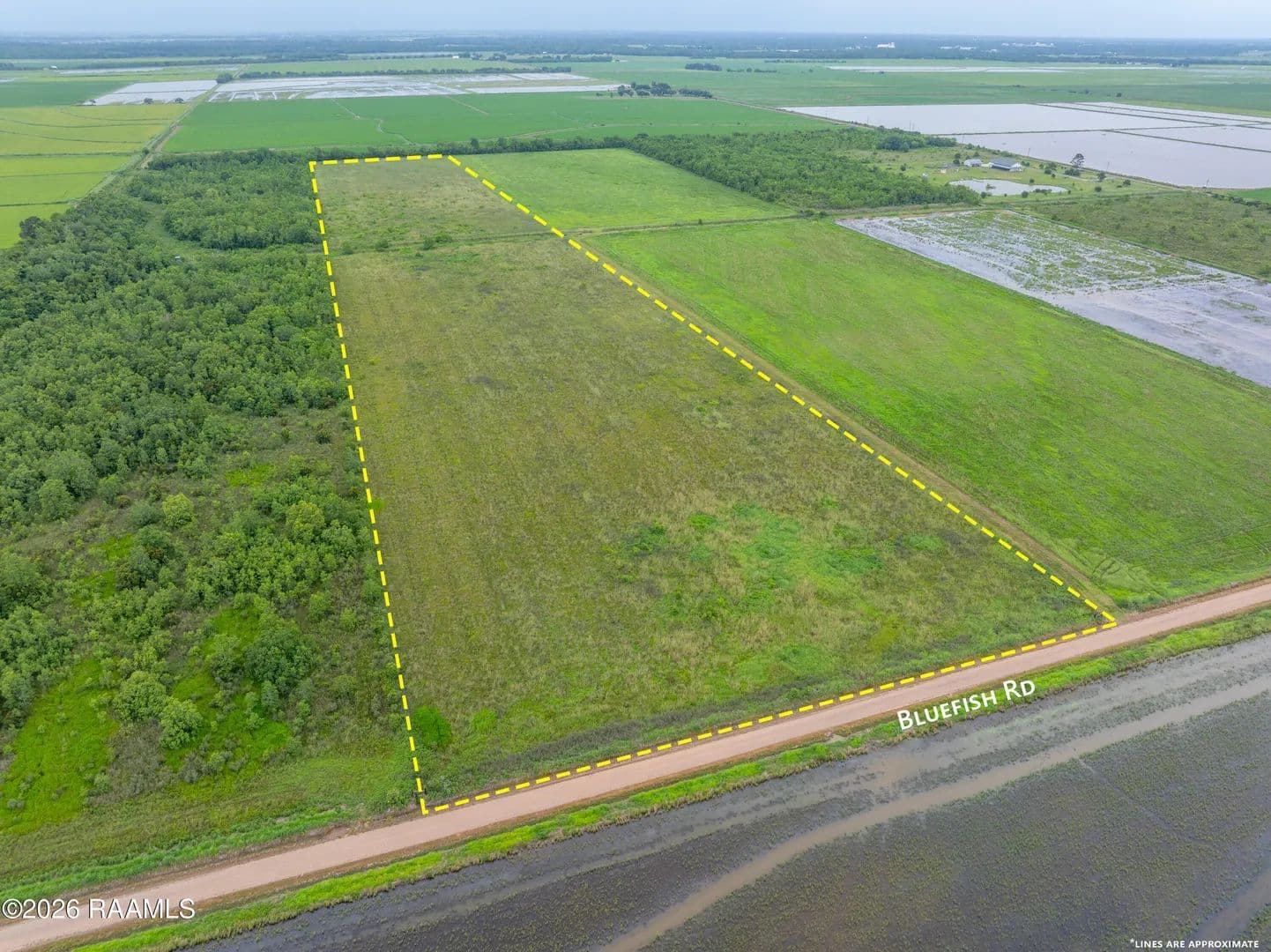 Property from 0 Bluefish Road - KW - Crowley, Louisiana, 70526