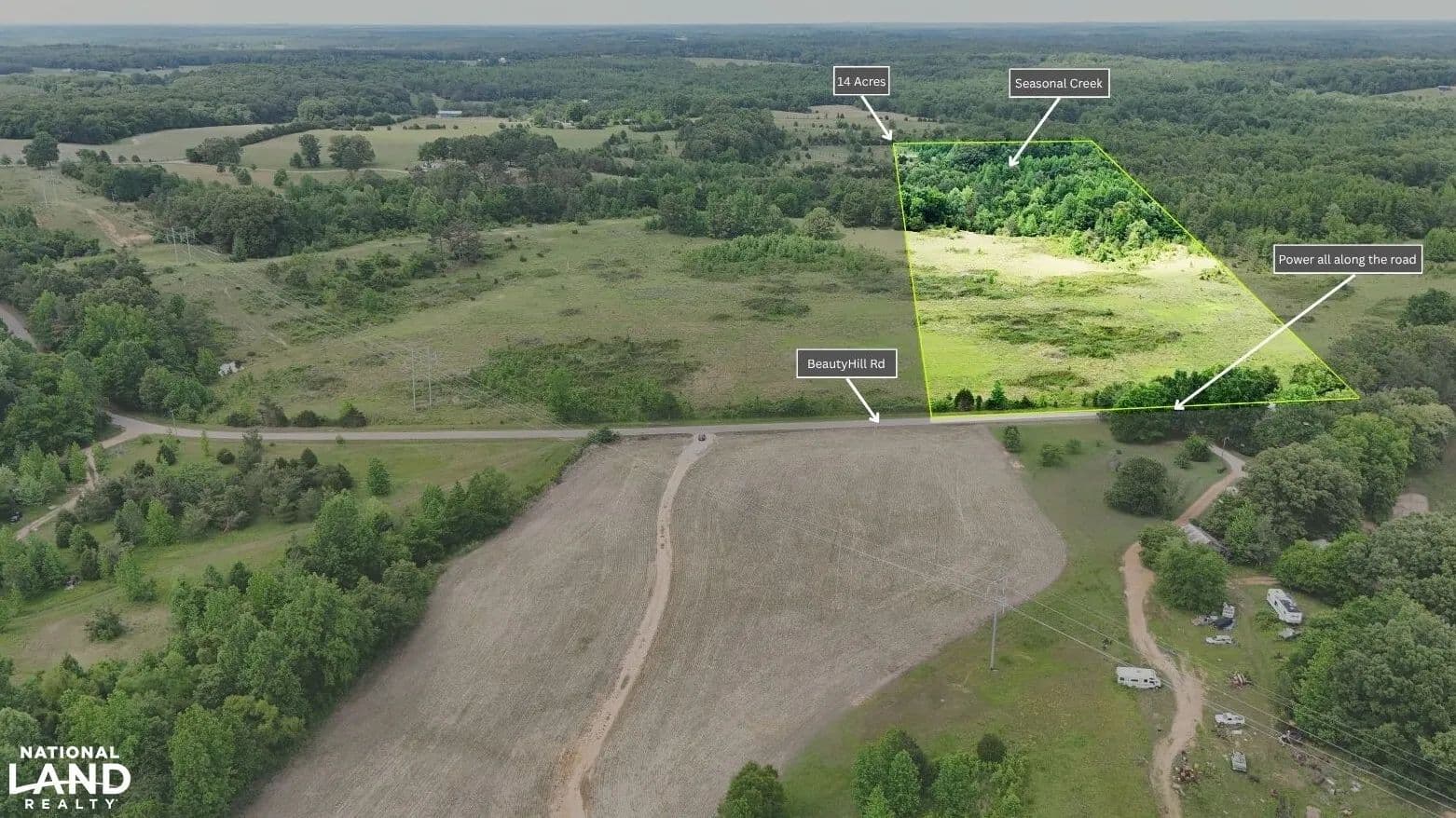 Beauty Hill Rd, Lot 2, 14 (+/-) Homesite - Bethel Springs, Tennessee, 38315