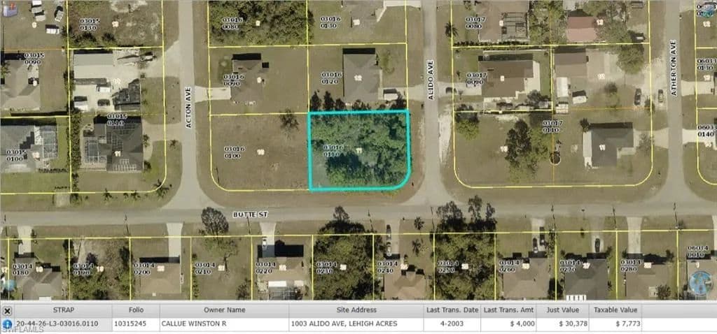 Property from 1003 Alido AVE - KW - Lehigh Acres, Florida, 33971