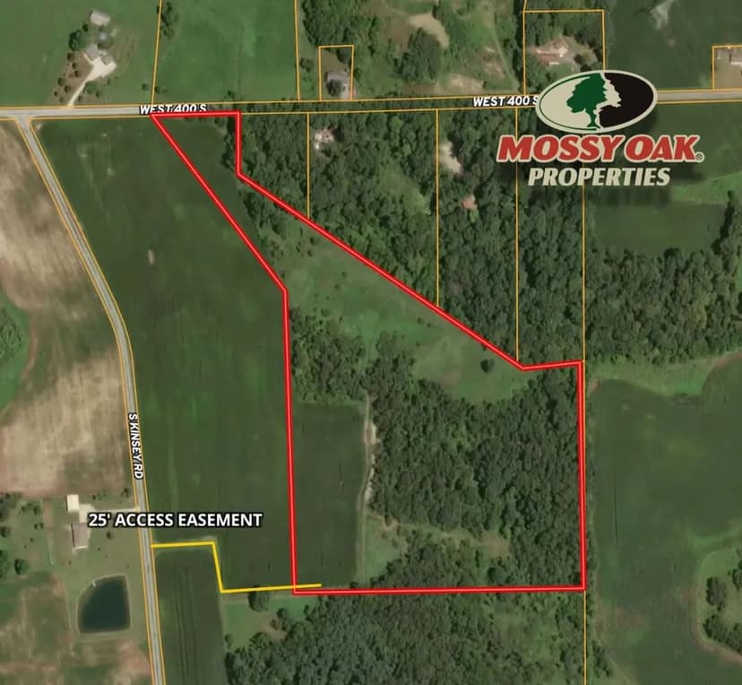 26 +/- acres W 400 S Warsaw, IN / Kosciusko County / Hunting Land / Land for Sale