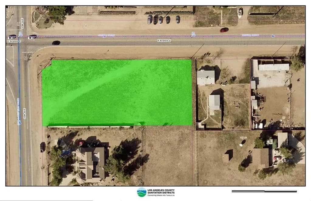 Property from 0 East Avenue Q & 25th St. East - KW - Palmdale, California, 93550