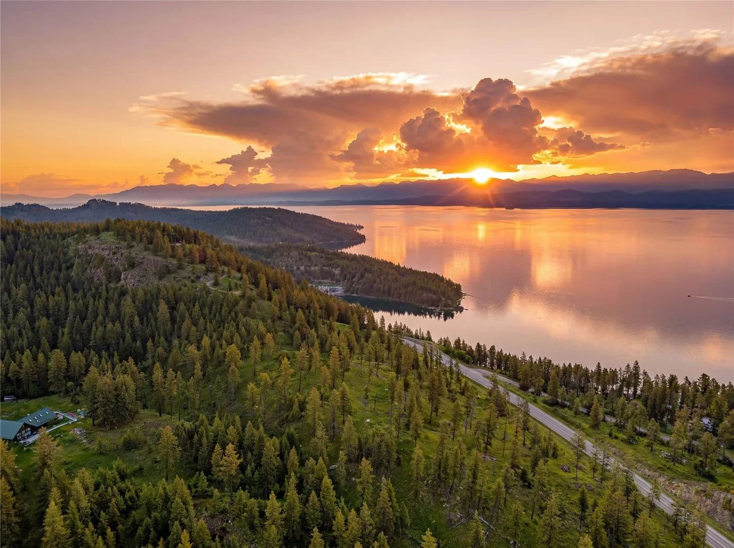 Property from Nhn Waynona Way - KW - Lakeside, Montana, 59922