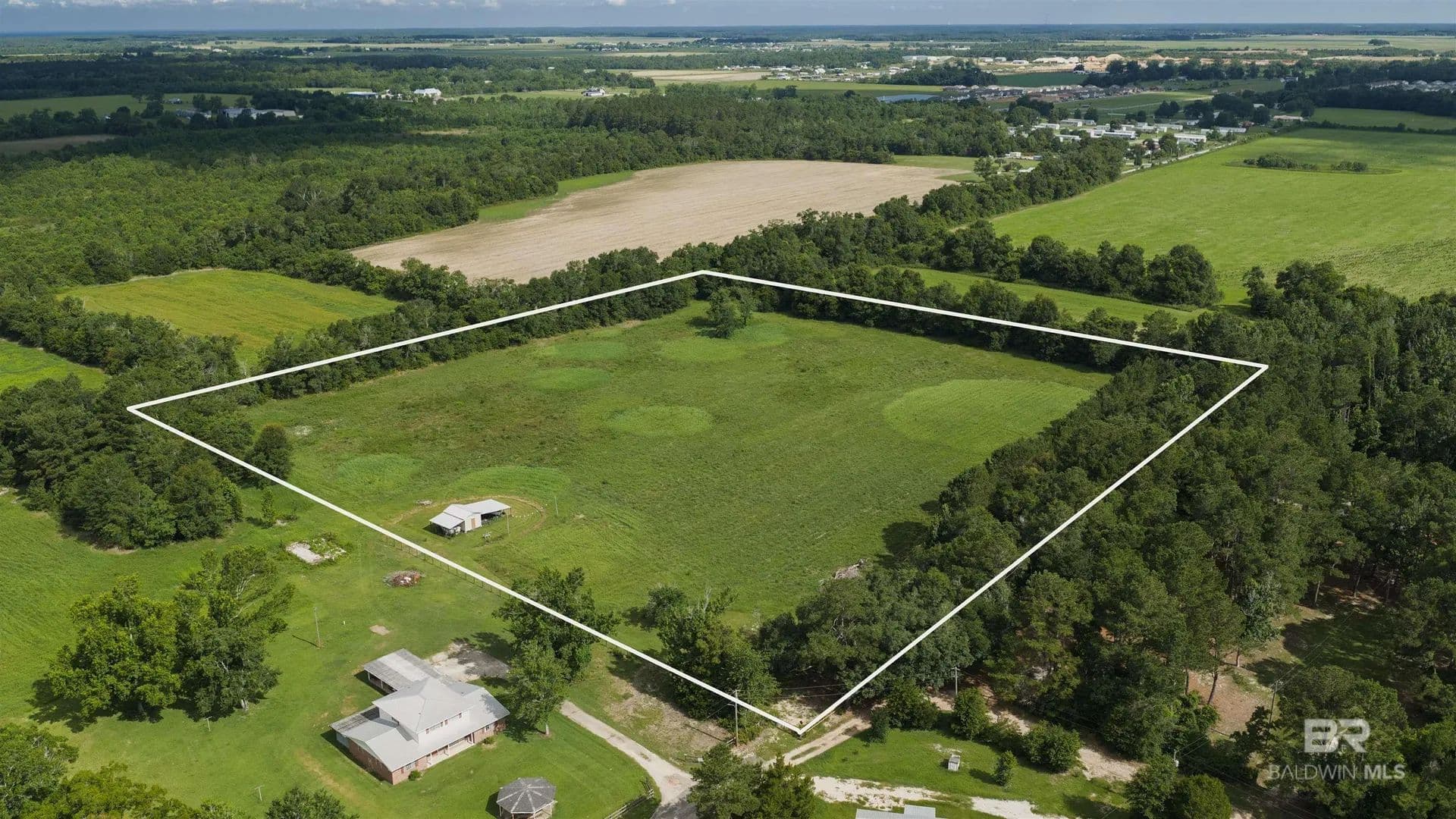 10.3 Acres of Land for Sale in Bon Secour, AL - Bon Secour, Alabama, 36511
