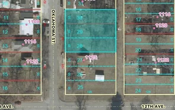 Property from 1109-1119 Oklahoma Street - KW - Gary, Indiana, 46403