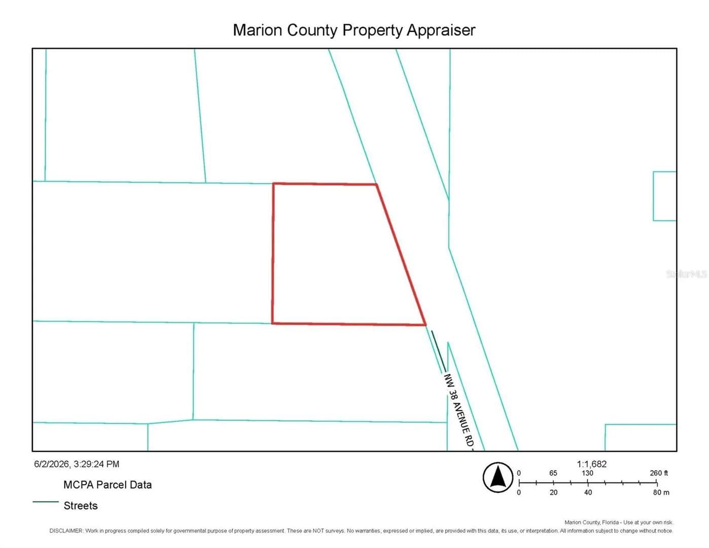 Property from 8180 NW 38TH AVENUE ROAD - KW - Ocala, Florida, 34475