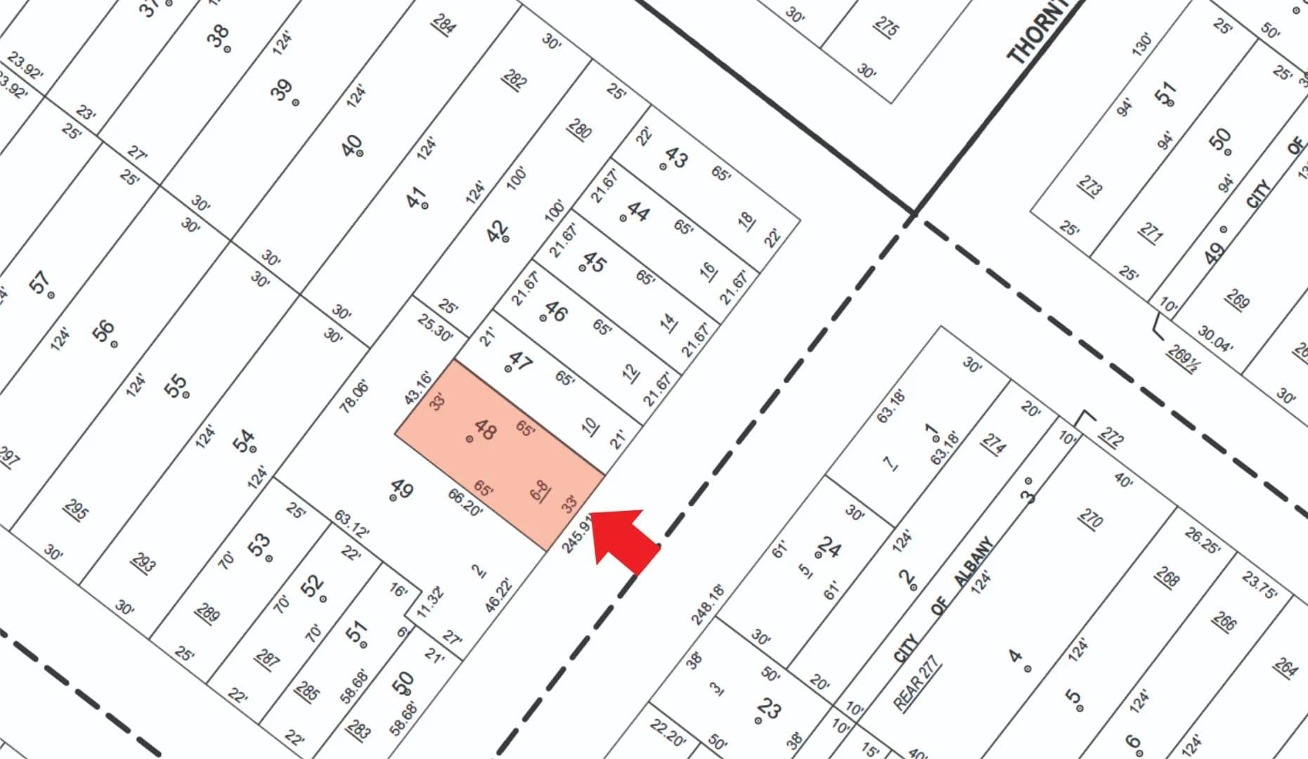6 THORNTON ST, CITY OF ALBANY - Albany, New York,