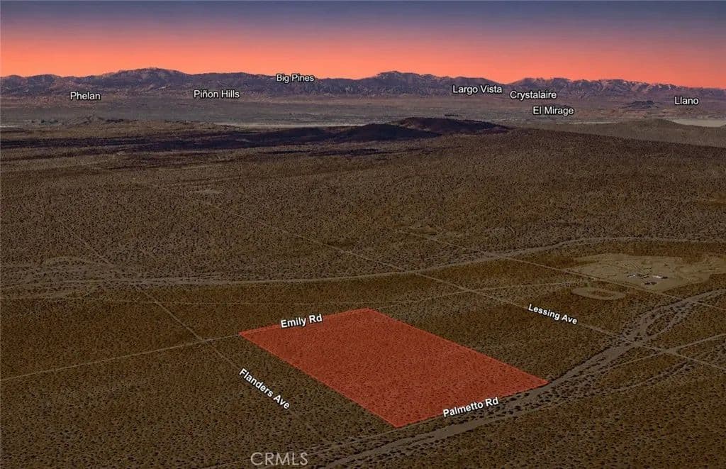 20 Acres of Land for Sale in Adelanto, CA - Adelanto, California, 92301