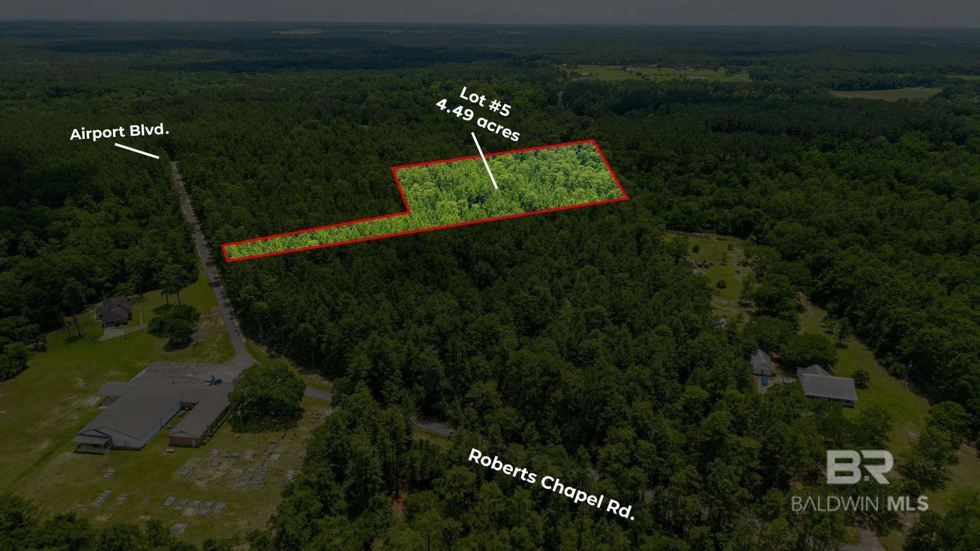 Property from 0 Roberts Chapel Road - KW - Mobile, Alabama, 36608