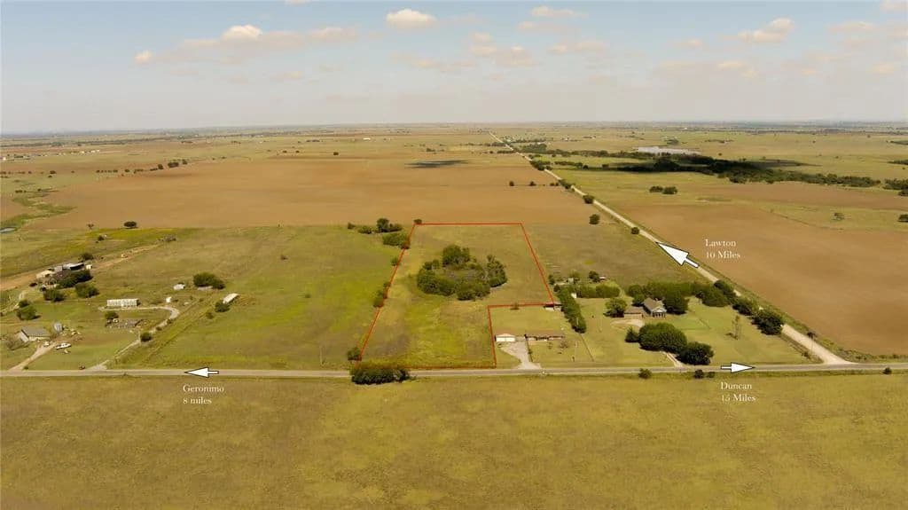 9 Acres of Land for Sale in Geronimo, Oklahoma - Geronimo, Oklahoma, 73543