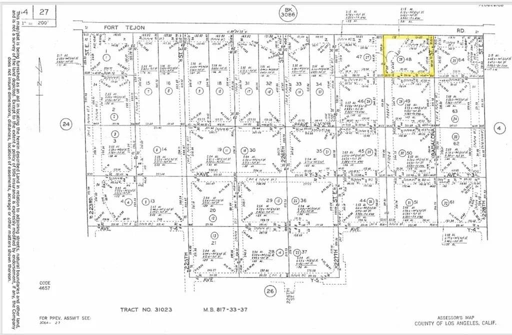 Vacant Land in Llano - Llano, California, 93544