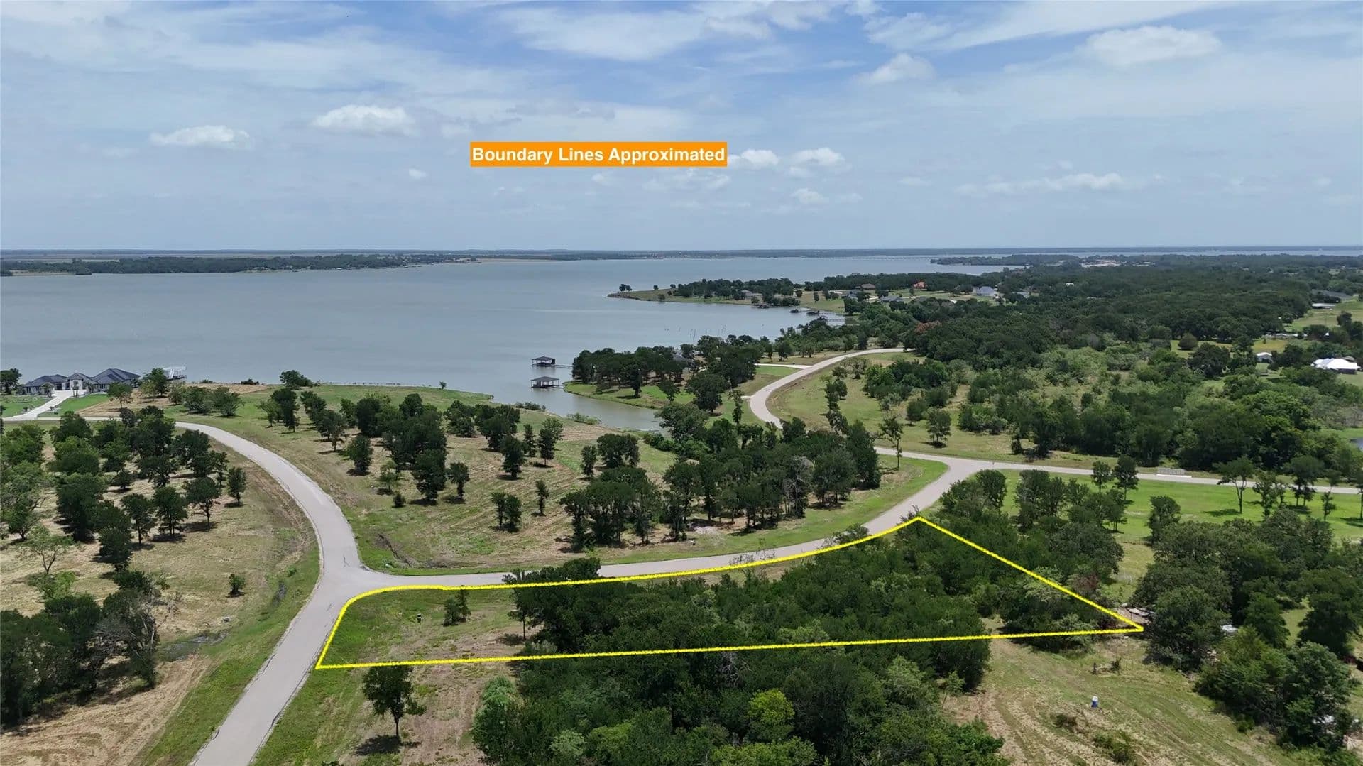 Property from Lot 6 & TBD BTSLP#23 Emerald Lane - KW - Corsicana, Texas, 75109