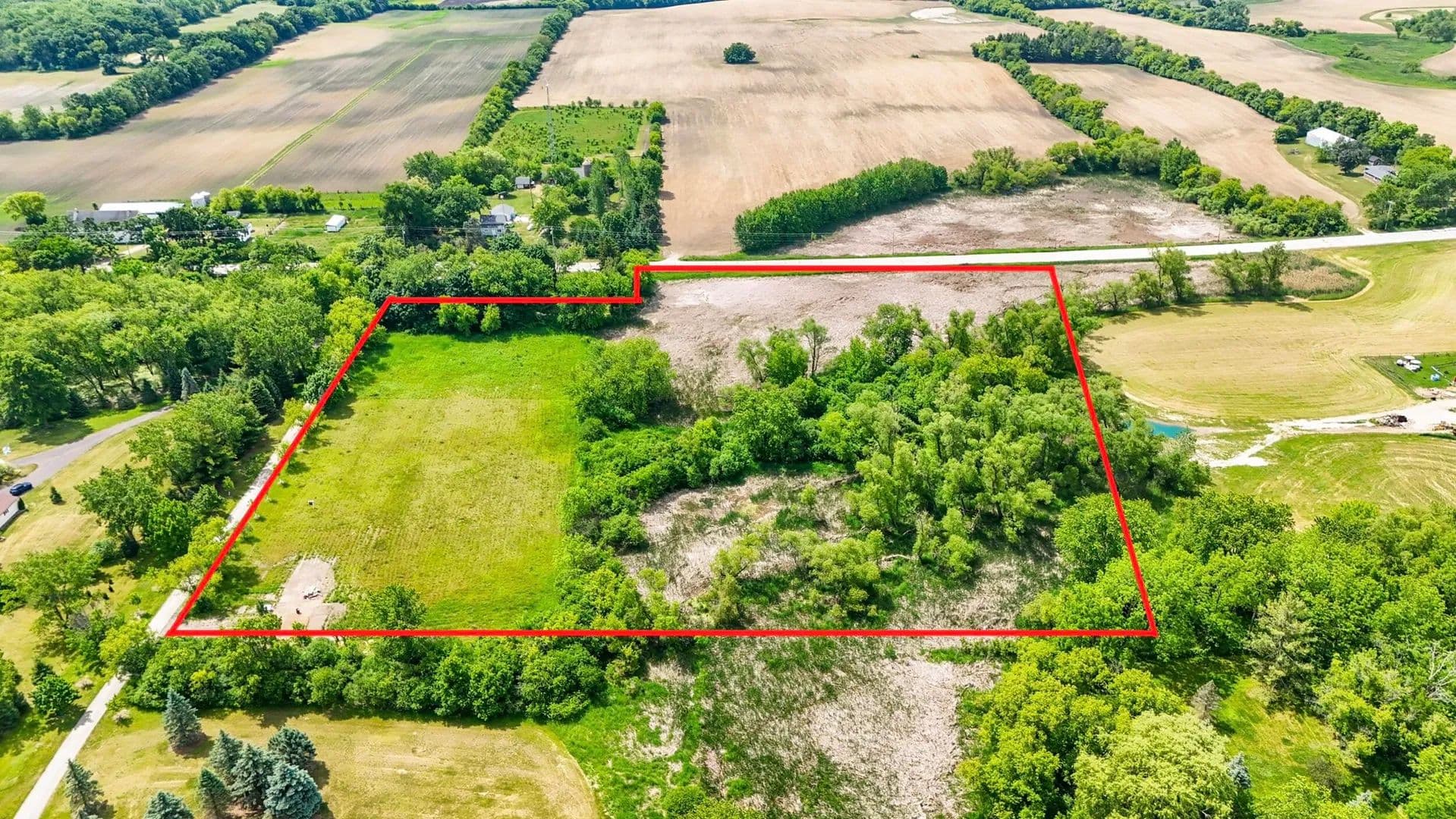 9.07 Acres of Land for Sale in Raymond, Wisconsin - Raymond, Wisconsin, 53126
