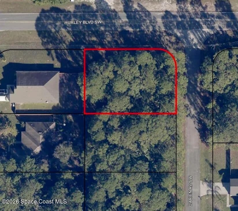 Property from 0 Darien Avenue SW - KW - Palm Bay, Florida, 32908