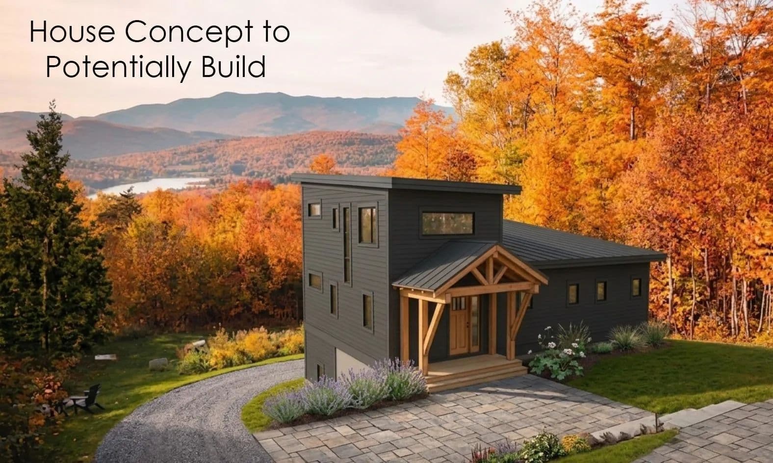 Property from Lot 5 Highview Road - KW - Warren, Vermont, 5674