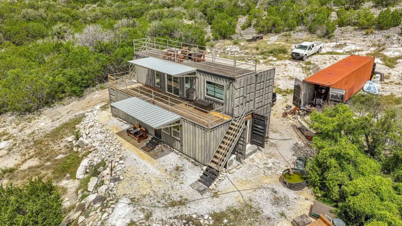 CONTAINER HOME ON ACREAGE - Rocksprings, Texas, 78880