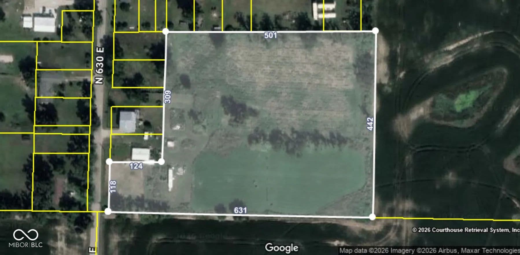 Property from 7740 N 630 E - KW - Fremont, Indiana, 46737