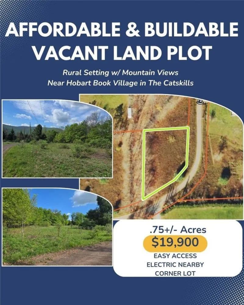 Land -Single Family Acreage in Hobart - Hobart, New York, 12167