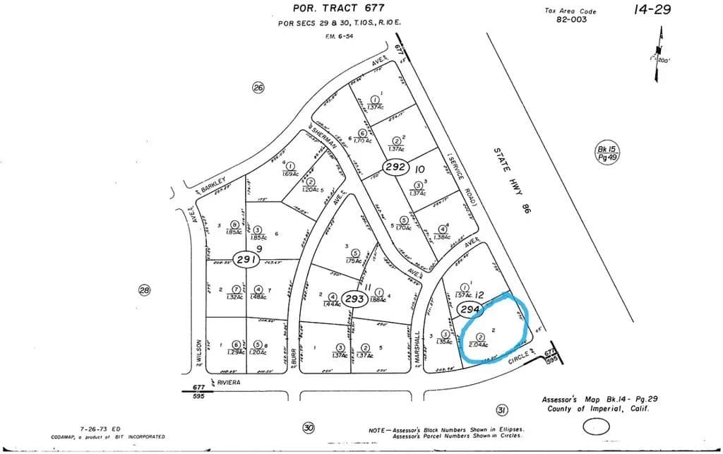 Property from 1991 Service - KW - Thermal, California, 92274