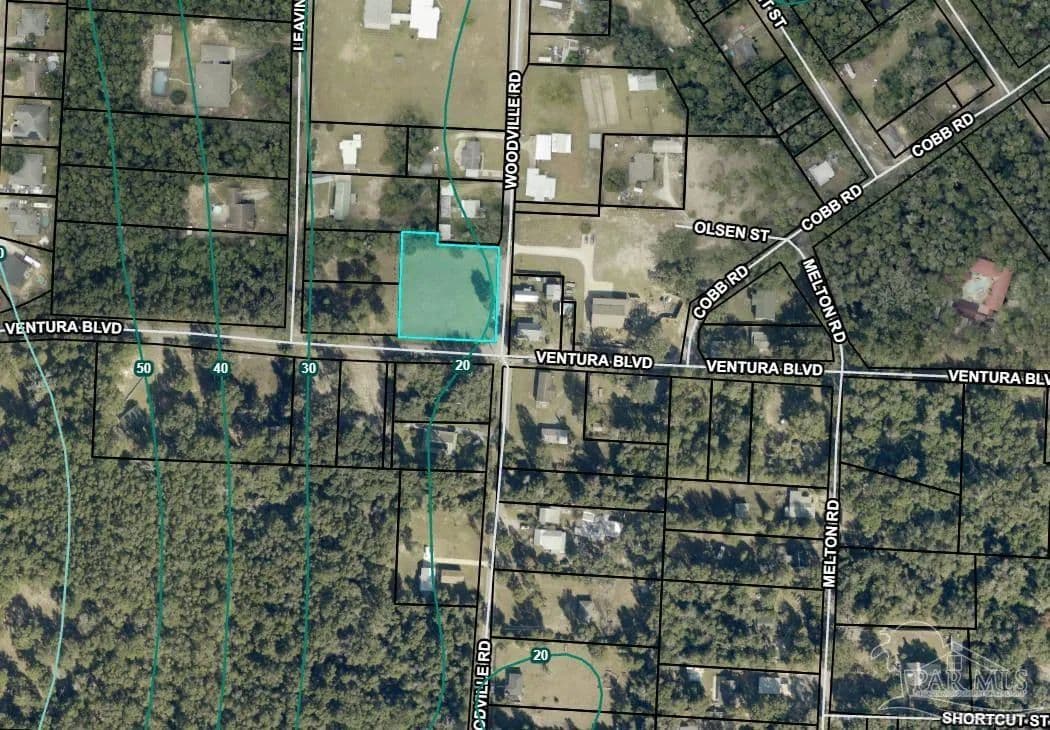 Property from TBD Woodville Rd - KW - Milton, Florida, 32583