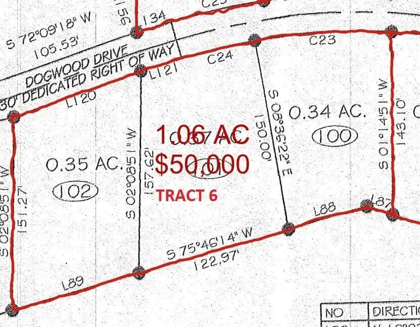 Property from Tract 6 Dogwood Drive - KW - Whitley City, Kentucky, 42653