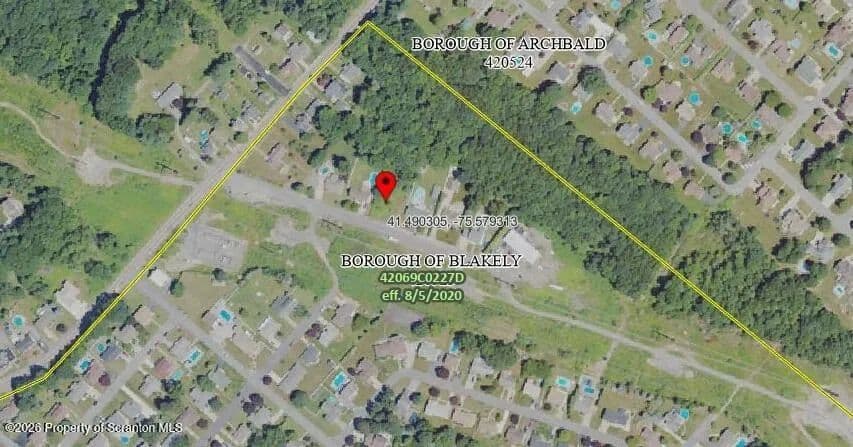 Property from Arnold Drive - KW - Blakely, Pennsylvania, 18452