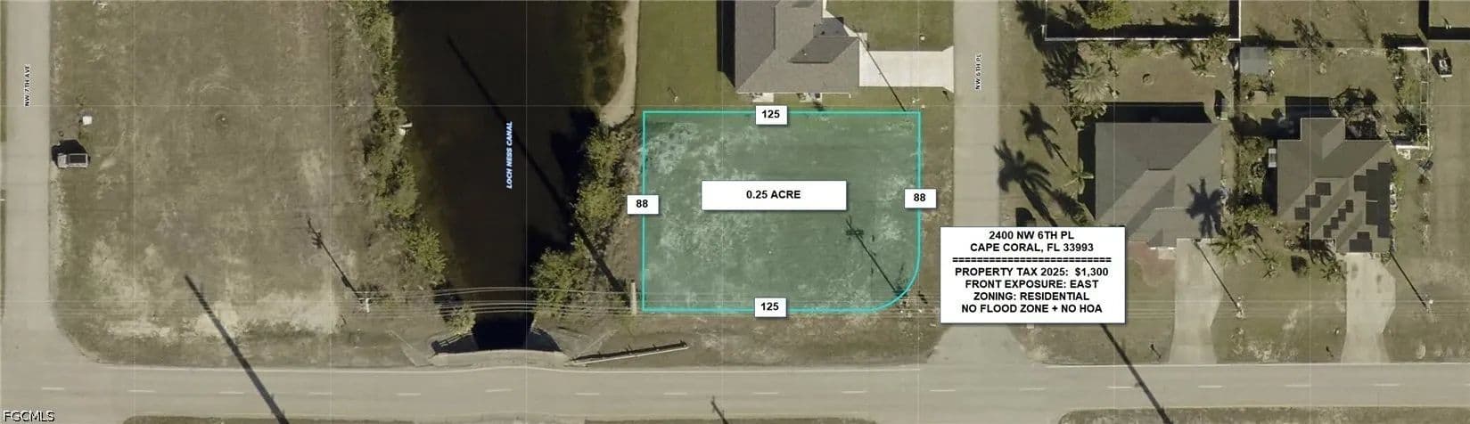 Property from 2400 NW 6th Place - KW - Cape Coral, Florida, 33993