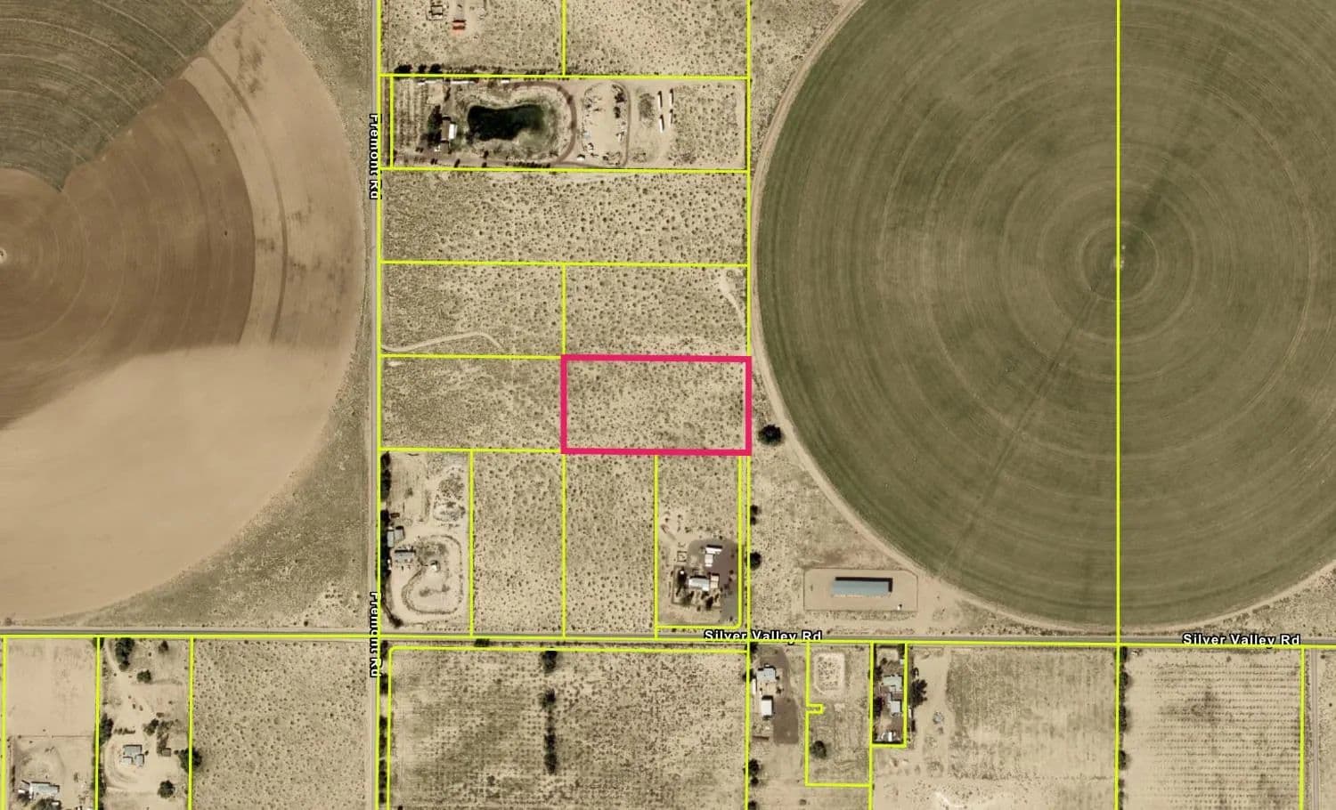 Property from 0 Silver Valley Rd - KW - Newberry Springs, California, 92365