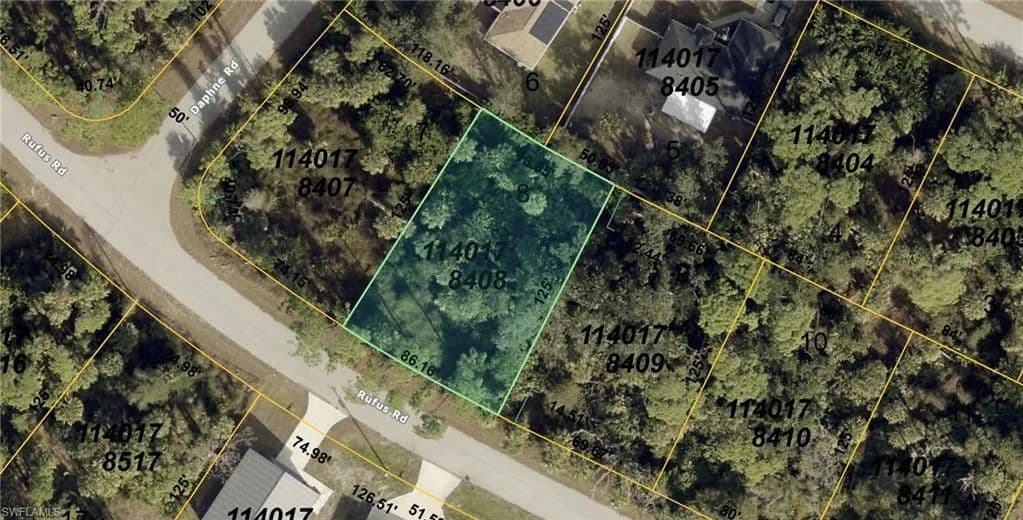 Property from Rufus RD - KW - North Port, Florida, 34288