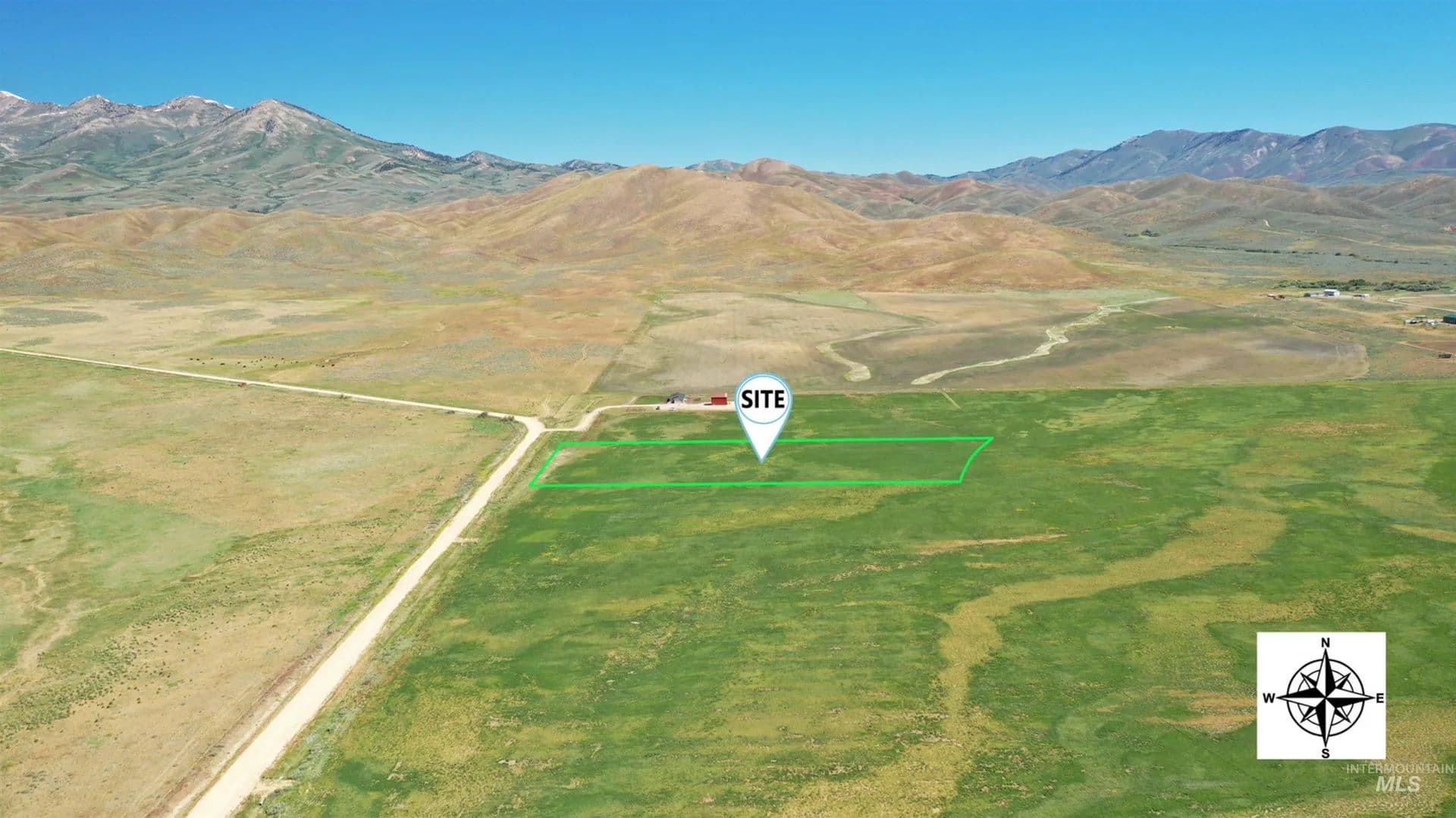Property from TBD Hallowell Road (Lot 3 Mountain Sun West Sub) - KW - Fairfield, Idaho, 83327